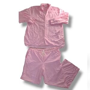 Vs Pink Long Pajama Set